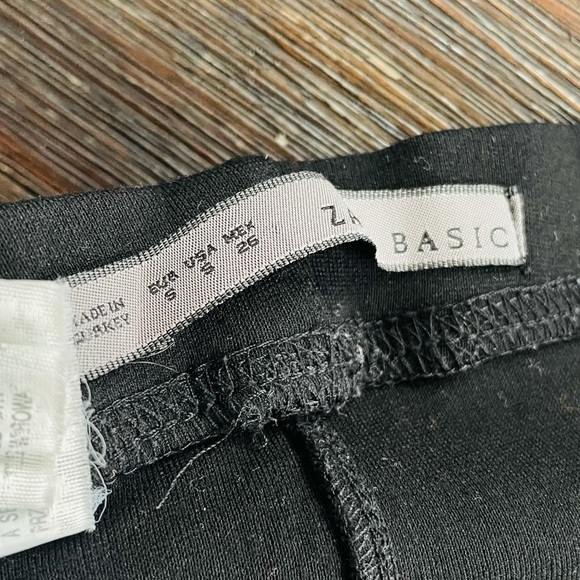 Zara black leggings size small - Picture 3 of 3
